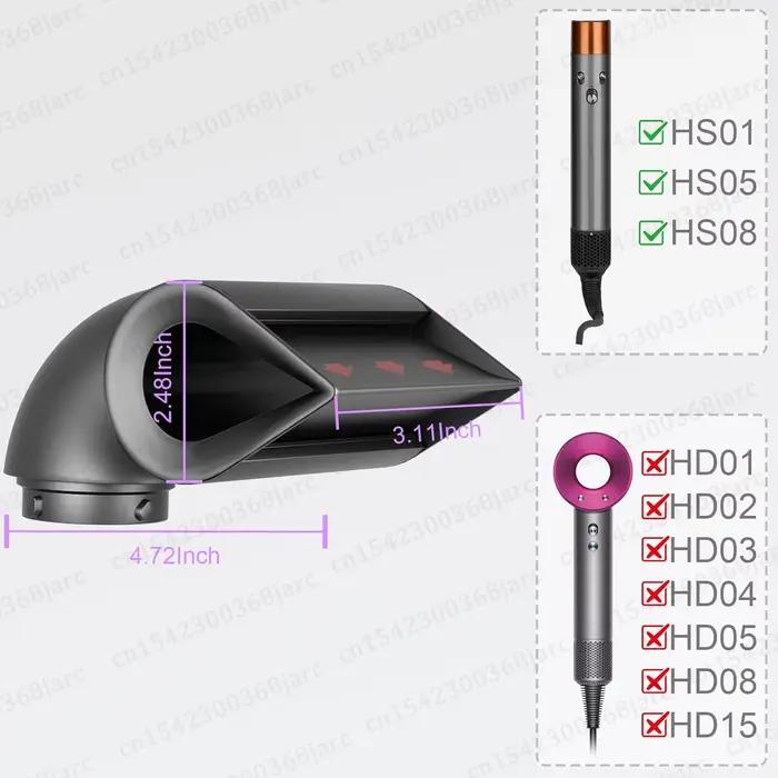 Buse de coiffure de précision pour sèche-cheveux Dyson Airwrap HS01 HS05 SenCiciMen X9