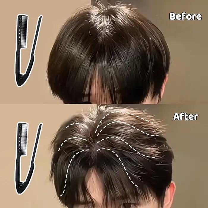 Brosse à lisser les cheveux de Type V