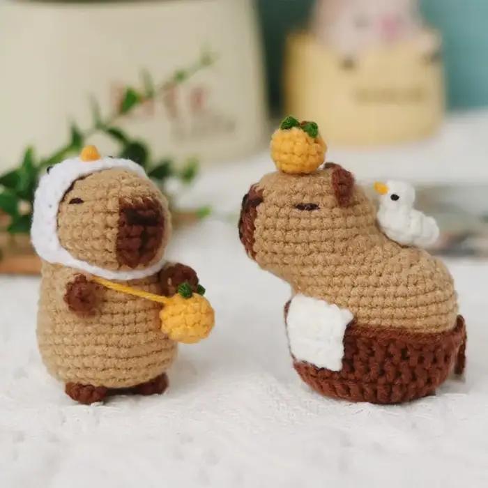 Kit de crochet capybara