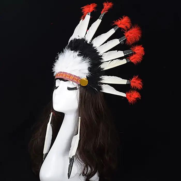 Chapeau de style chef indien