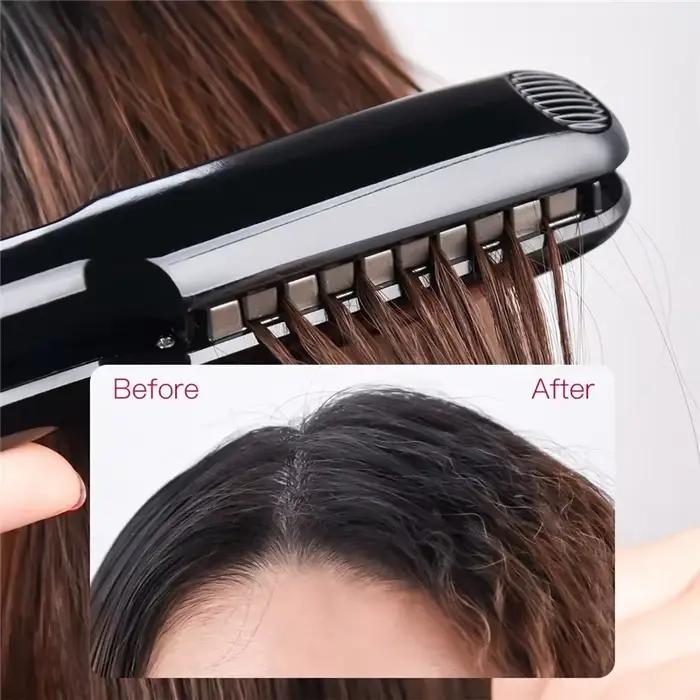 Fer à cheveux volumisant professionnel en céramique