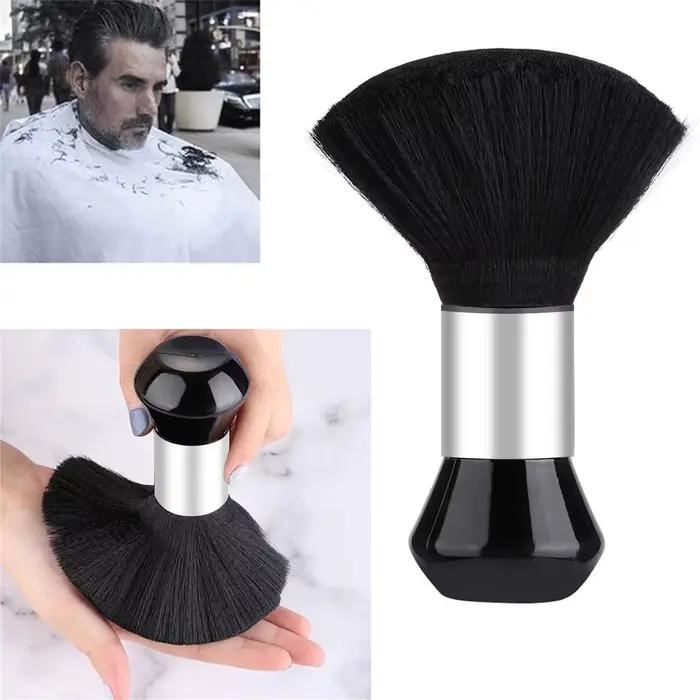 Noir coiffure balayage cou nettoyage des cheveux Duster brosse de coupe