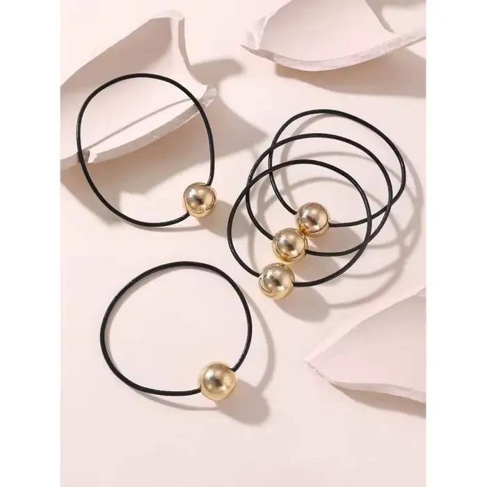 5 accessoires de coiffure pour femmes en or glamour