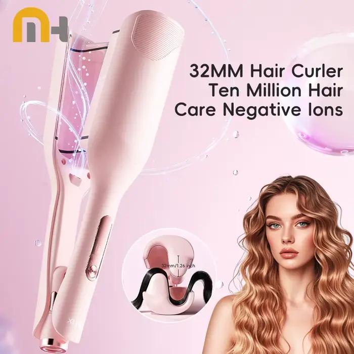 Fer à friser les cheveux baguette outil de coiffure ionique en céramique pour Salon de soins capillaires ondulés