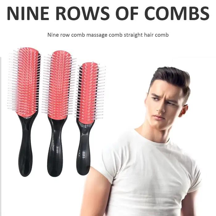 Denman – brosse à cheveux démêlante à 9 rangées