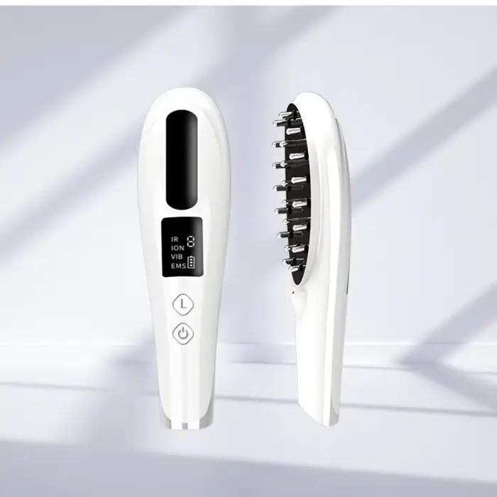 Brosse/peigne de massage électrique pour le cuir chevelu