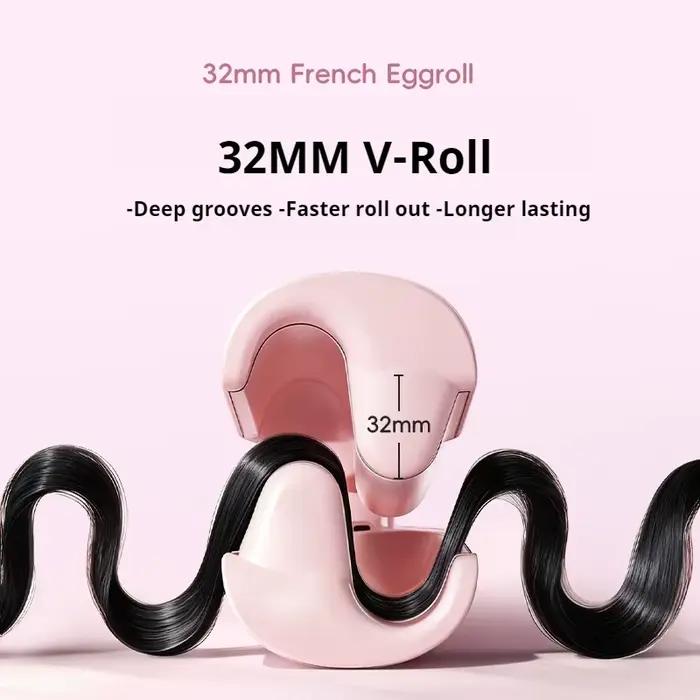 Fer à friser professionnel pince à cheveux Waver-double baril vague fer Deep Waver bigoudi outil chaud avec céramique pour les femmes