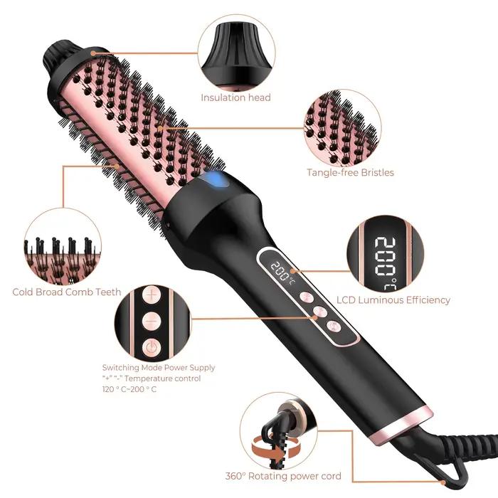 Brosse thermique ionique 3 en 1
