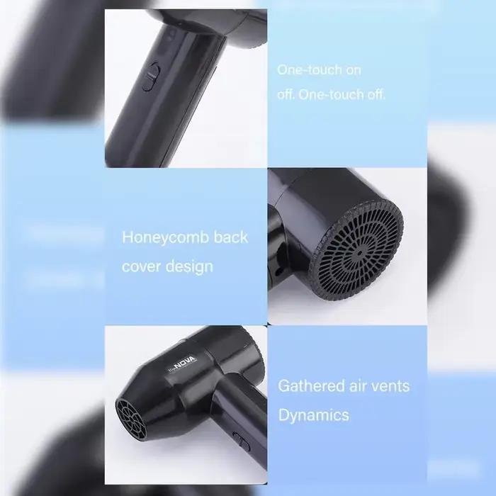 Sèche-cheveux sans fil avec chargeur