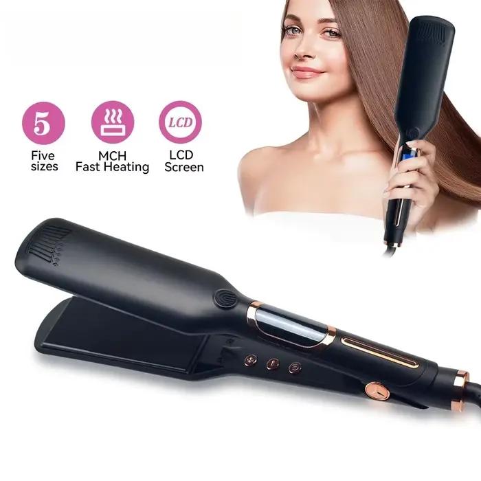 Meilleures ventes - Lisseur de cheveux - Fer à friser double usage - 500 °