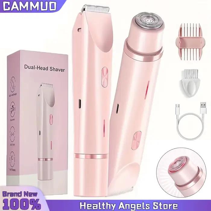 Rasoir électrique double tête pour femme