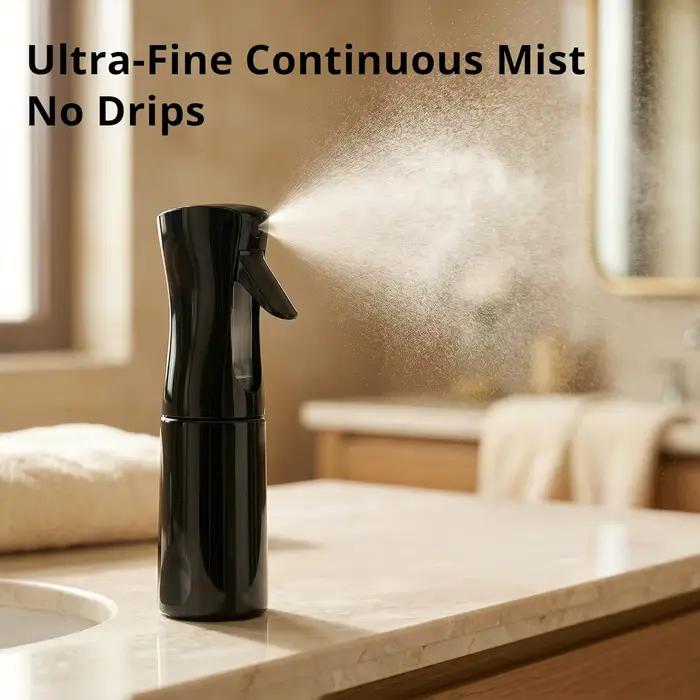 Ensemble de brosses à cheveux torsadées avec vaporisateur continu de 200 ml
