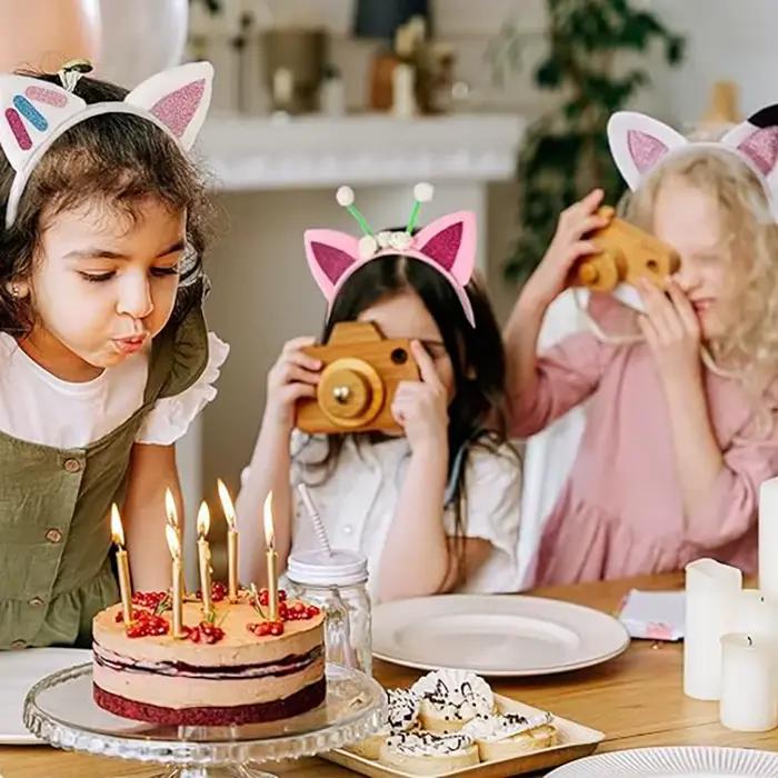 Serre-têtes Gabby avec oreilles de chat pour enfants et filles