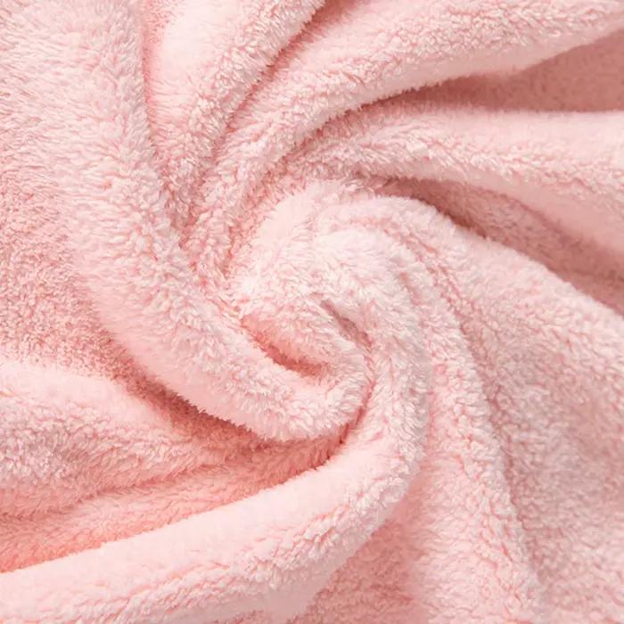 Bonnet de douche en microcarence à séchage rapide pour cheveux longs pour femmes