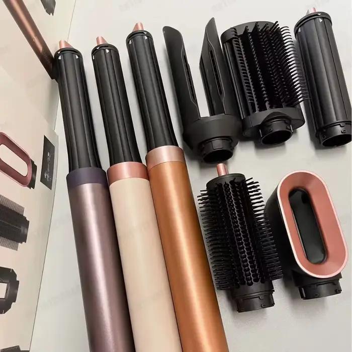 Sèche-cheveux multi-styles amélioré 1500W avec fûts auto-bouclants 30/40mm et buse lissante