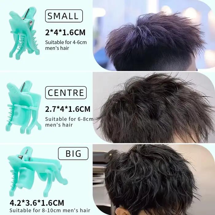 Pinces à cheveux réutilisables pour hommes
