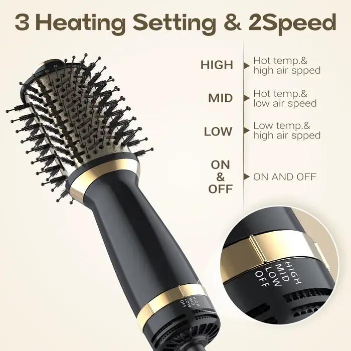 Brosse sèche-cheveux en