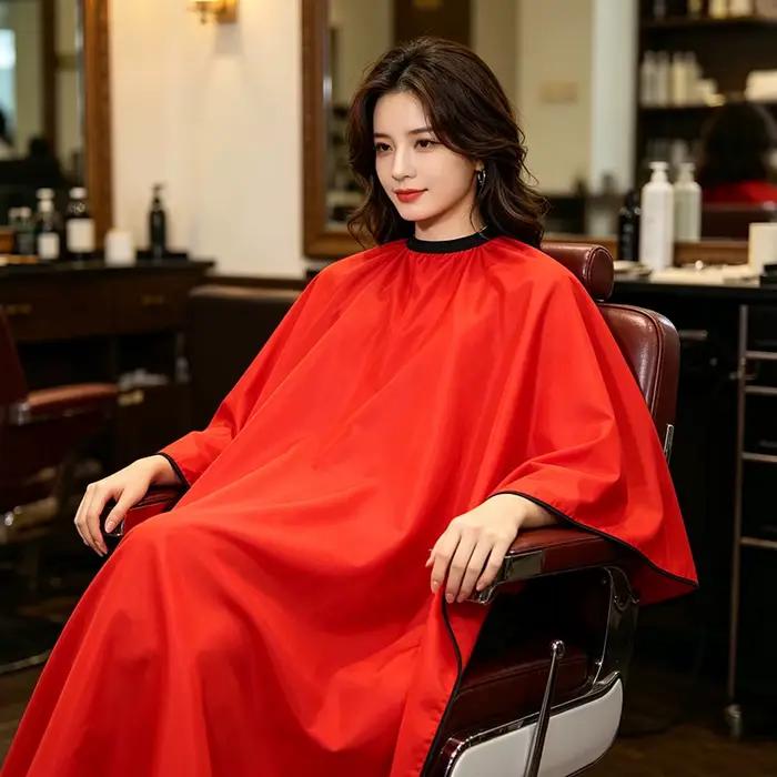 Tablier de coiffure professionnel imperméable