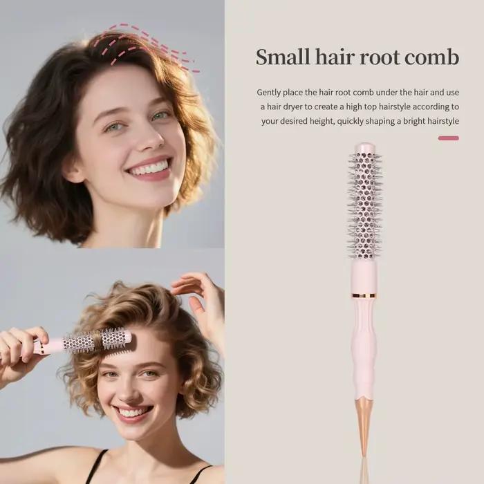 Brosse sèche ronde professionnelle pour barbier