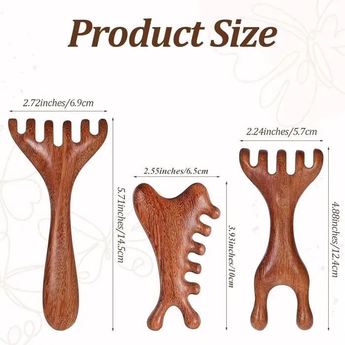 Peigne de massage Gua Sha pour la tête