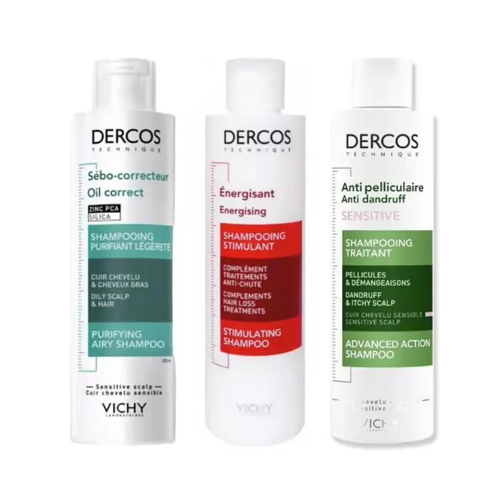 DERCOS – shampoing purifiant Anti-démangeaison
