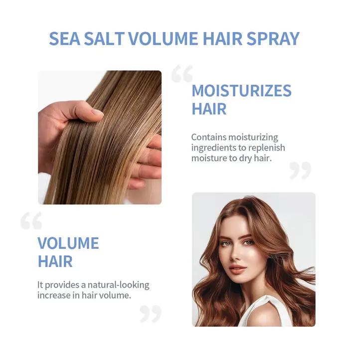 Spray de sel de mer pour cheveux