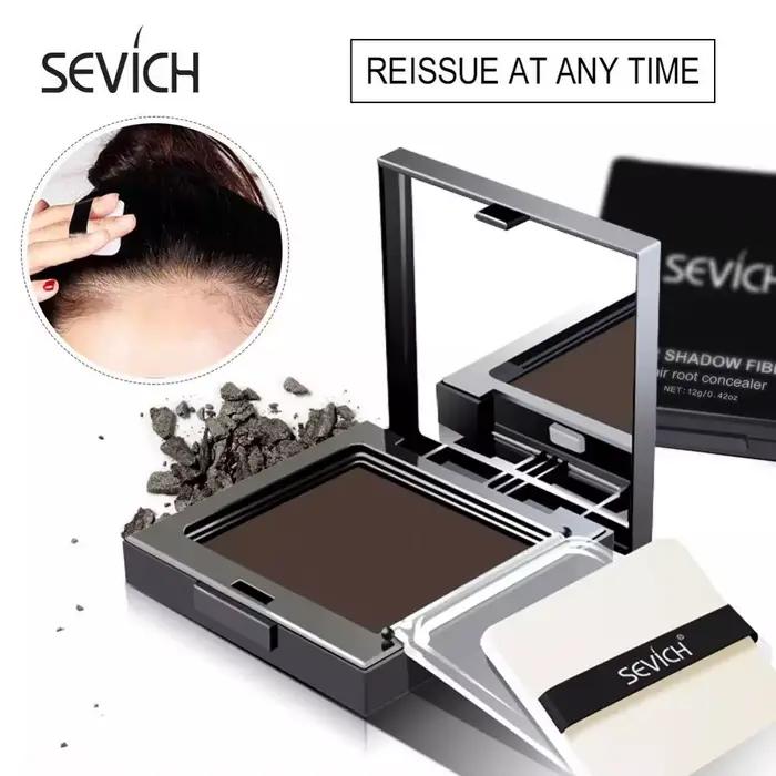 Poudre de Teinture Capillaire Sevich 12g – Correcteur de Ligne de Cheveux 5 Couleurs