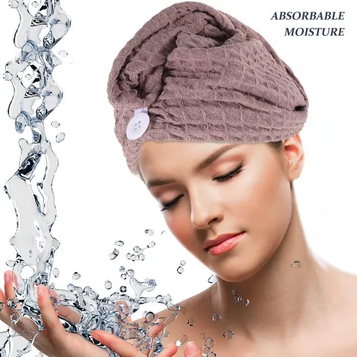 Serviette de séchage de cheveux