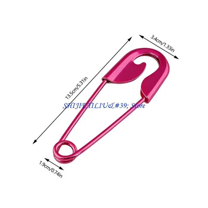 Épingle à cheveux en métal exagérée E21F