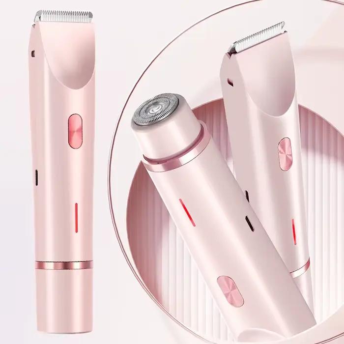 Rasoir électrique double tête pour femme