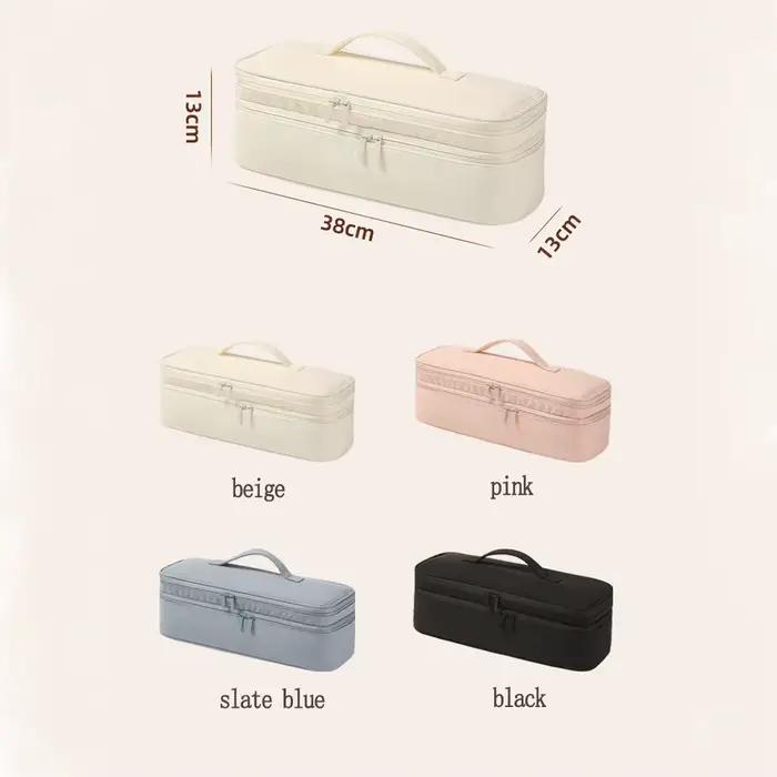 Le sac de rangement pour sèche-cheveux est fabriqué en tissu Taslan