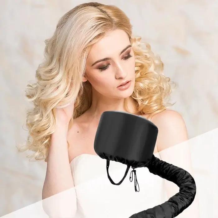 Sèche-cheveux bouchon de vapeur réutilisable style séchage chapeau soins des cheveux bonnet