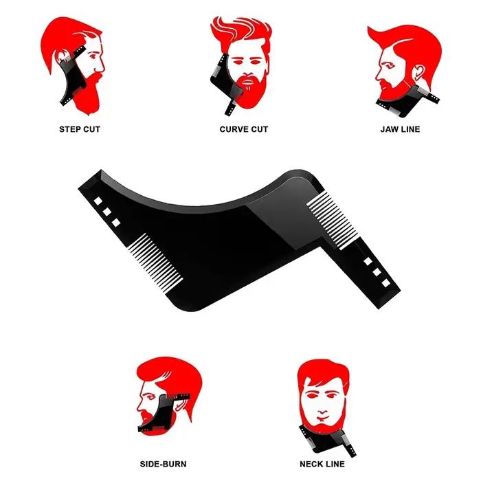 Modèle de mise en forme de barbe