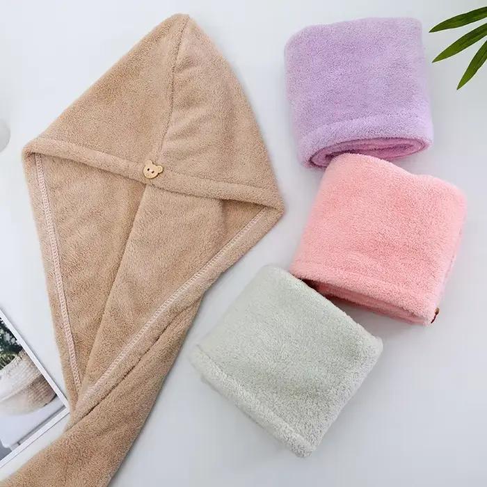Serviette magique en microfibre pour cheveux