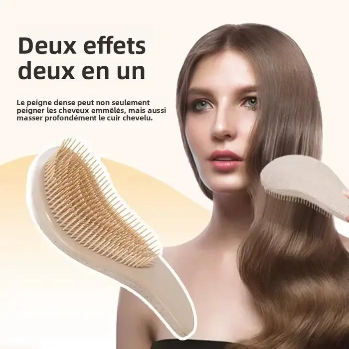 Brosse à cheveux magique démêlante