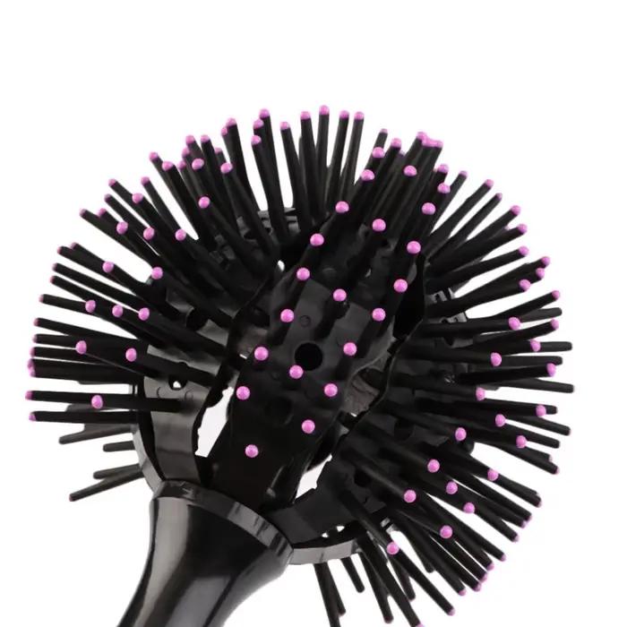 360 ° Brosses à cheveux rondes peigne 3D brosse