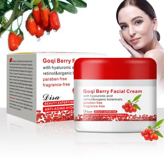 Crèmes pour le visage 100ml Goji Essence hydratante Goqi baies soins de la peau Matrimonie chinoise vigne soin du tibia