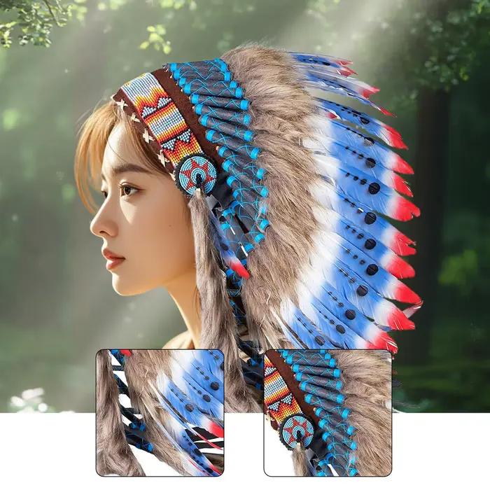 Coiffure native indienne