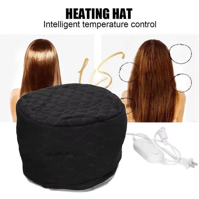 Chapeau chauffant électrique pour cheveux