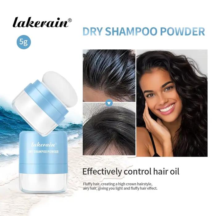Poudre capillaire mate pour cheveux secs