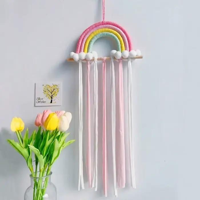 Support de rangement suspendu pour accessoires de cheveux