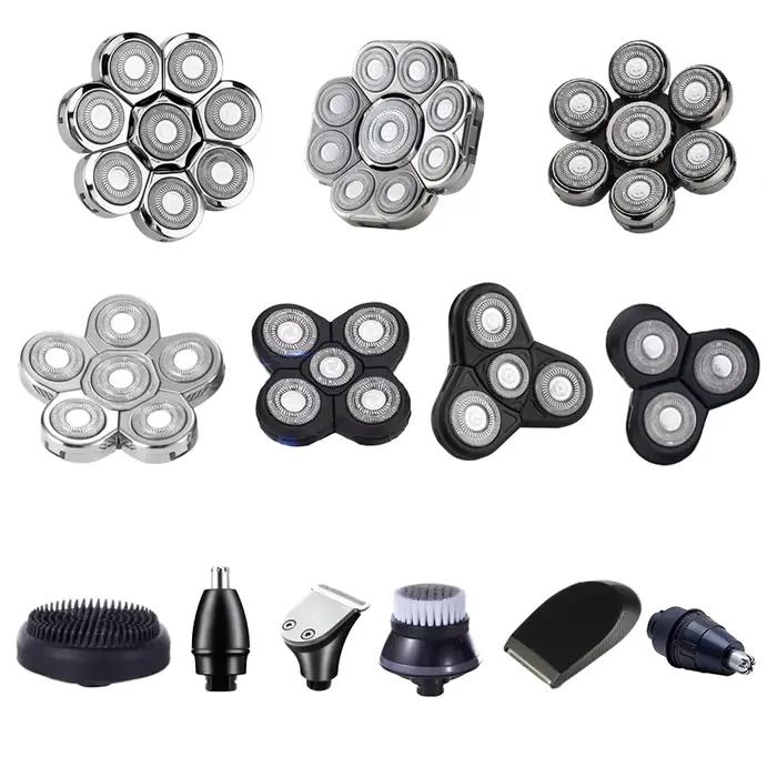 Têtes de rasoir électriques remplaçables 3D 4D 5D 6D 7D 8D 9D | Tondeuse nez