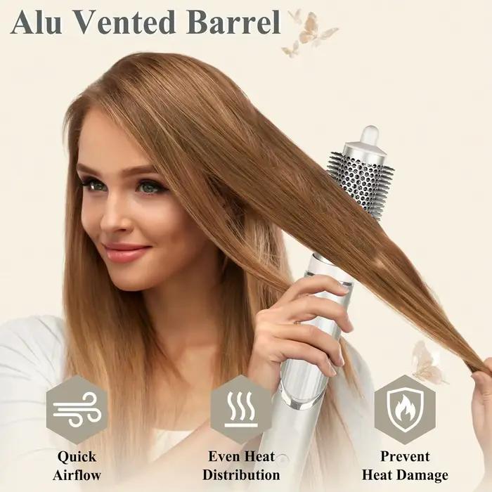 Petit accessoire de brosse ronde pour coiffures droites