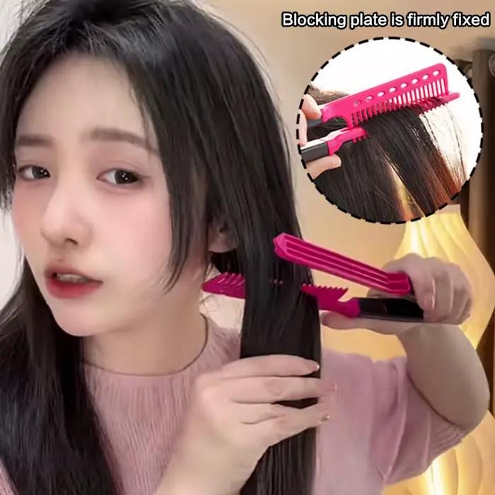 Brosse à lisser les cheveux de Type V