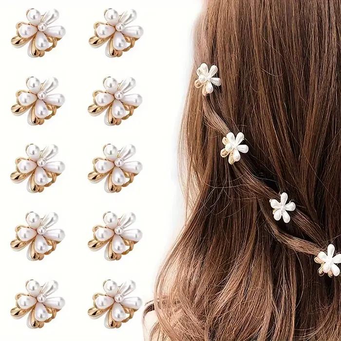Pinces à cheveux en forme de fleur pour enfants