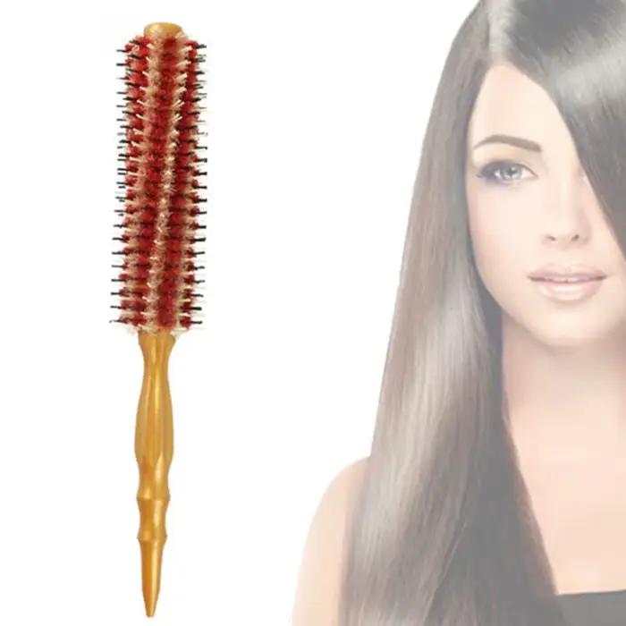 Peigne à cheveux rond pour cheveux moyens à longs
