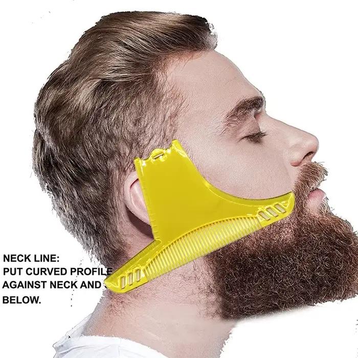 Peigne à barbe saillante pour hommes