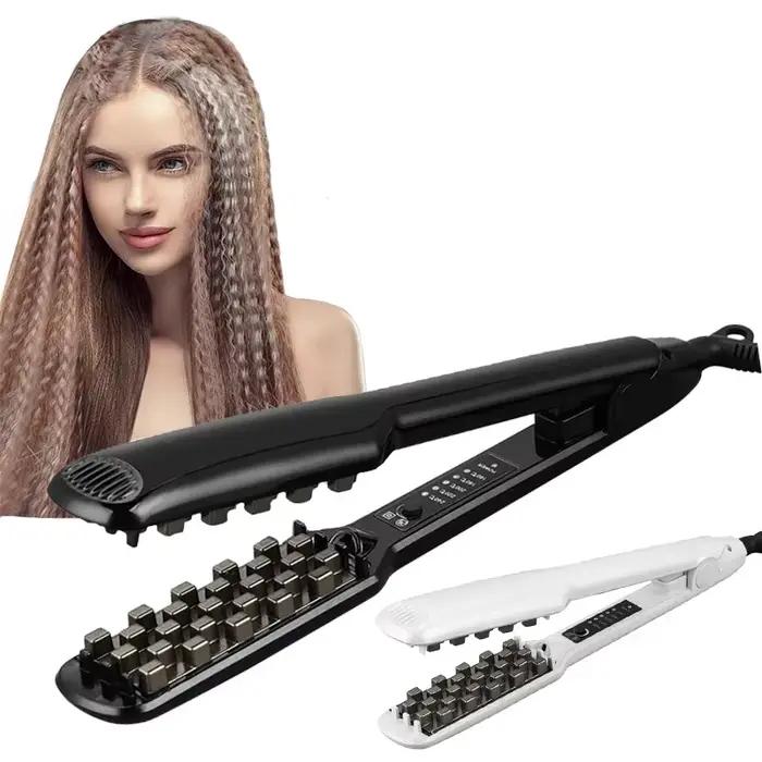 Fer à cheveux volumisant professionnel en céramique