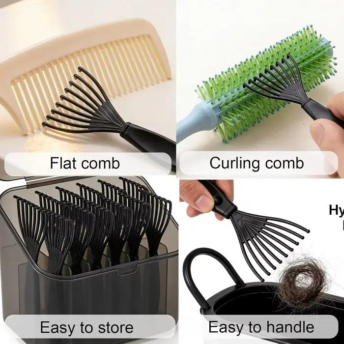 Outil de nettoyage de brosses à cheveux