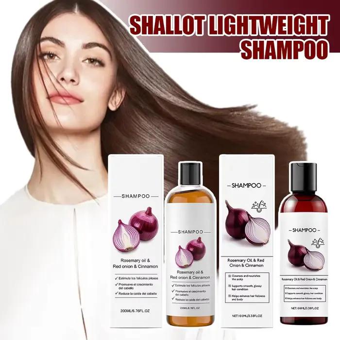 Shampooing à l'oignon rouge pour la croissance des cheveux - Anti-chute